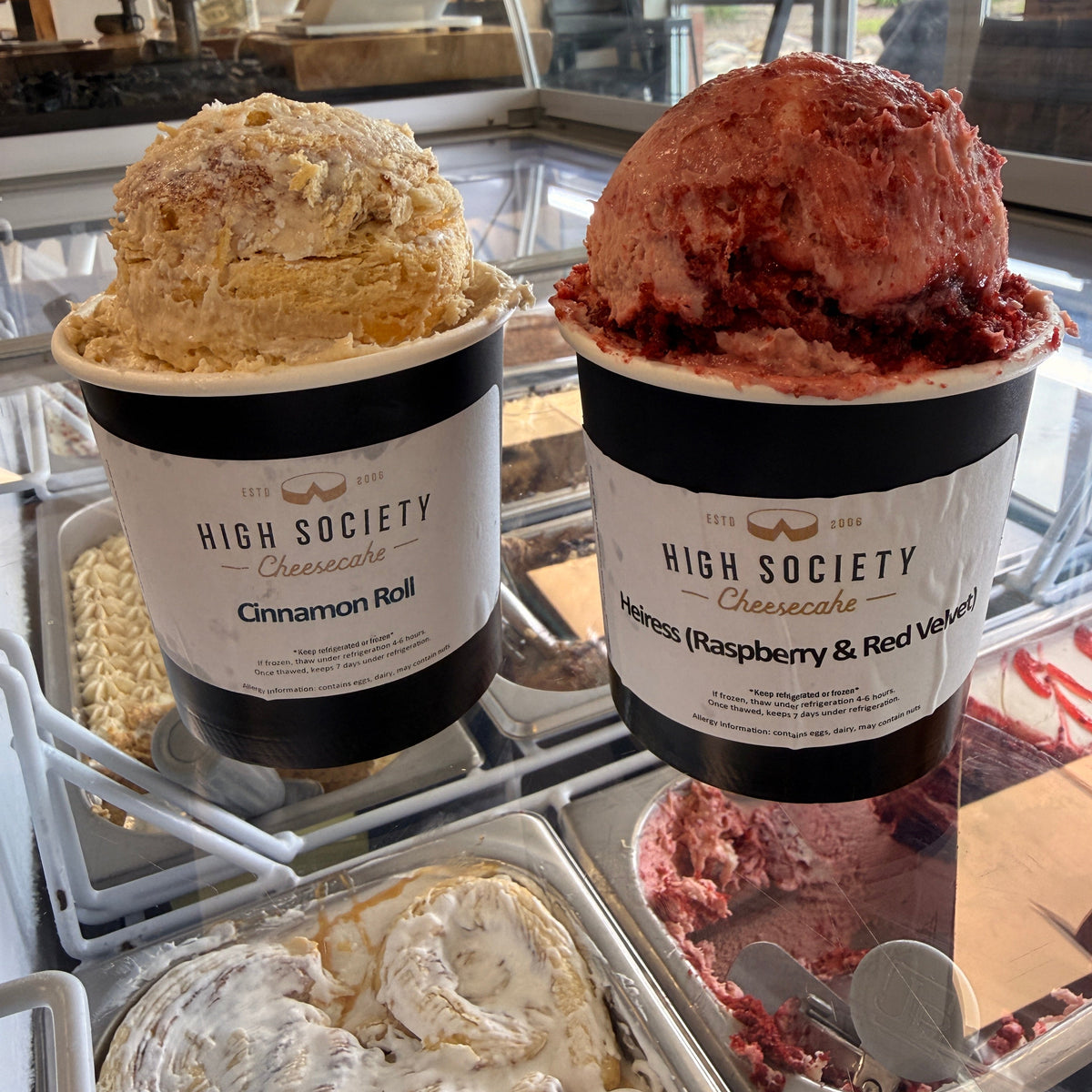 Scoopable Cheesecake - Two, 12oz tubs